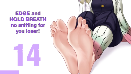 Foot Fetish-Demon Slayer Girls Toy With You Hentai JOI